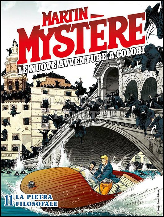 MARTIN MYSTERE GIGANTE # 24 - MARTIN MYSTERE - LE NUOVE AVVENTURE A COLORI 11: LA PIETRA FILOSOFALE